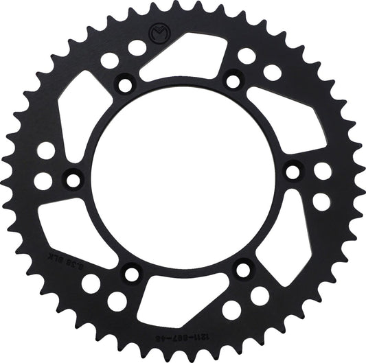 MOOSE REAR SPROCKET 48 TEETH ALUMINIUM BLACK 1211-897-48-10