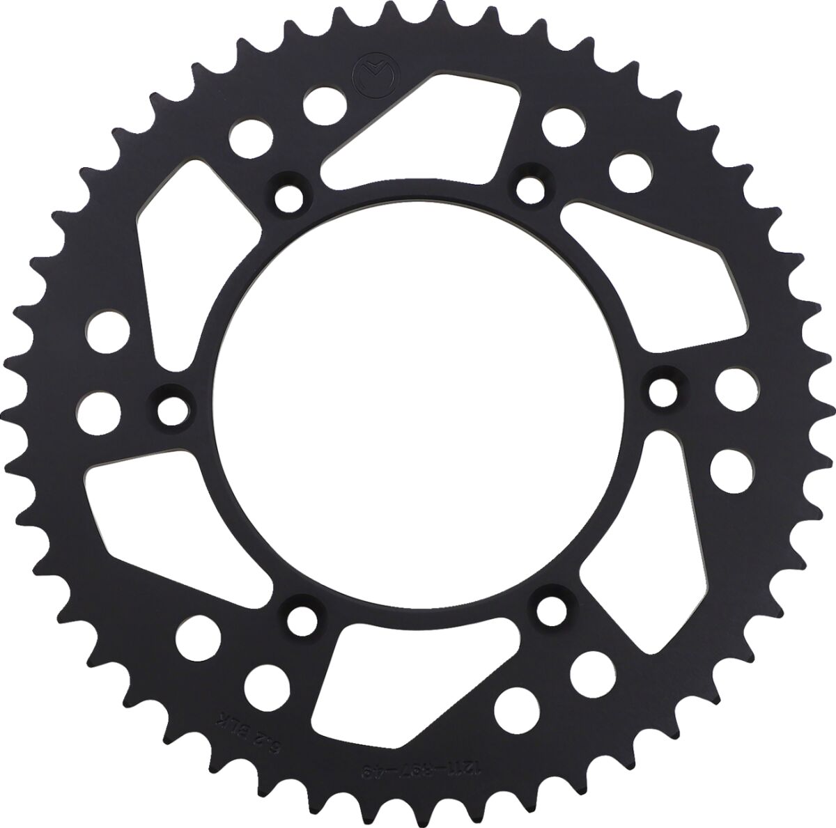 MOOSE REAR SPROCKET 49 TEETH ALUMINIUM BLACK 1211-897-49-10