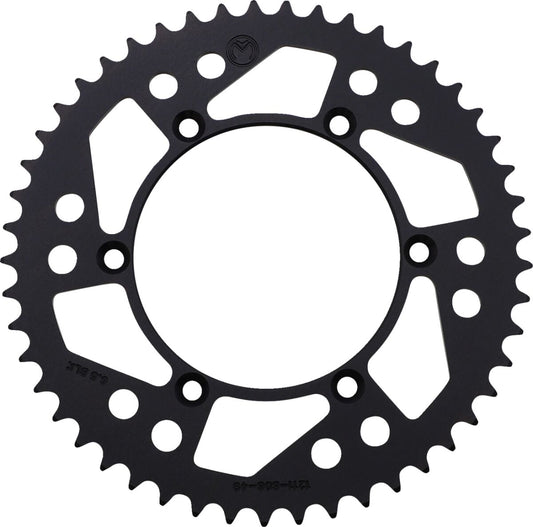 MOOSE REAR SPROCKET 49 TEETH ALUMINIUM BLACK 1211-808-49-10