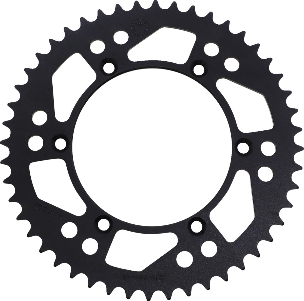 MOOSE REAR SPROCKET 48 TEETH ALUMINIUM BLACK 1211-251-48-10