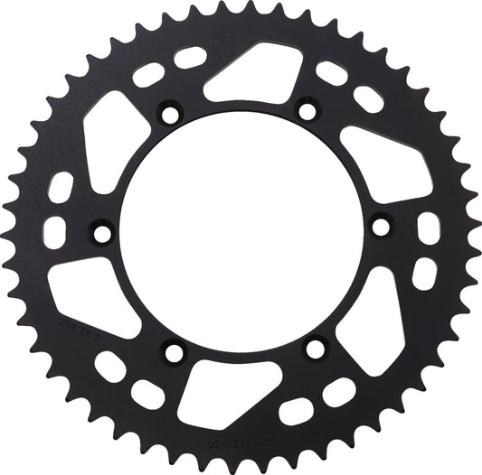 MOOSE REAR SPROCKET 50 TEETH ALUMINIUM BLACK 1211-251-50-10
