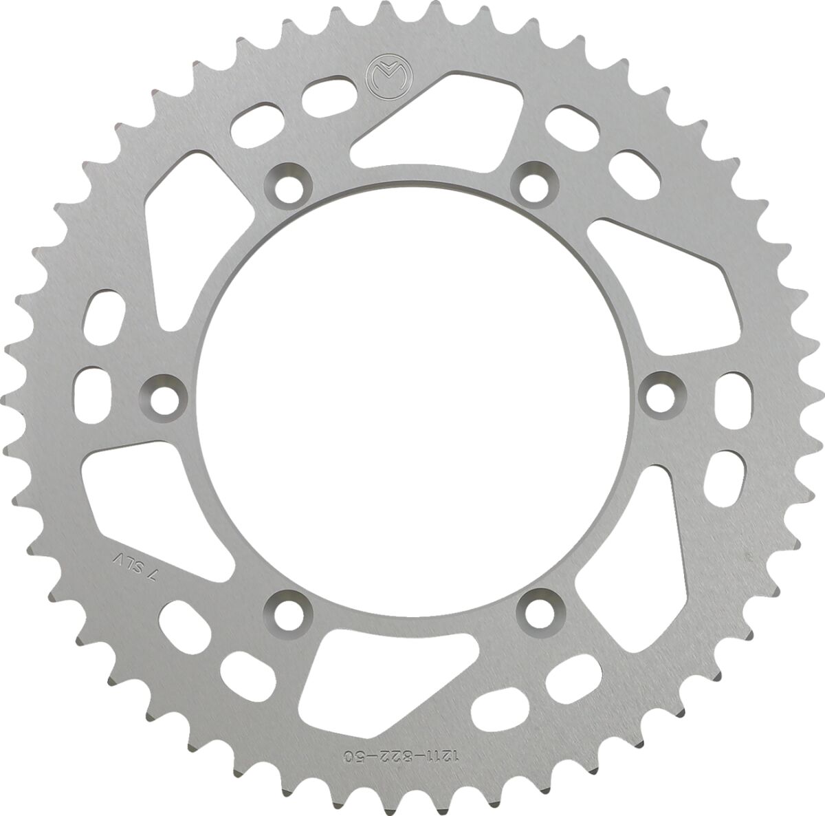 MOOSE REAR SPROCKET 50 TEETH ALUMINIUM SILVER 1211-822-50-11