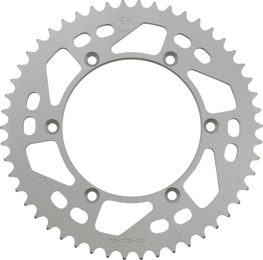 MOOSE REAR SPROCKET 50 TEETH ALUMINIUM SILVER 1211-822-50-11