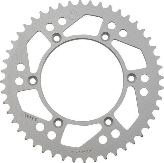 MOOSE REAR SPROCKET 48 TEETH ALUMINIUM SILVER 1211-897-48-11