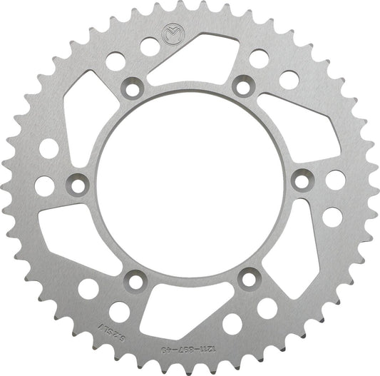 Moose Rear Sprocket 49 Teeth Aluminium Silver 1211-897-49-11