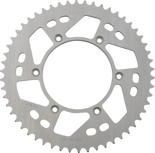 Moose Rear Sprocket 54 Teeth Aluminium Silver 1211-897-54-11