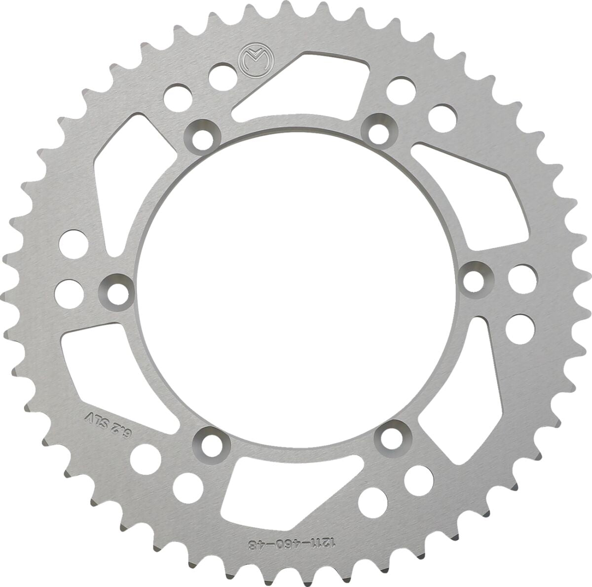 MOOSE REAR SPROCKET 48 TEETH ALUMINIUM SILVER 1211-460-48-11