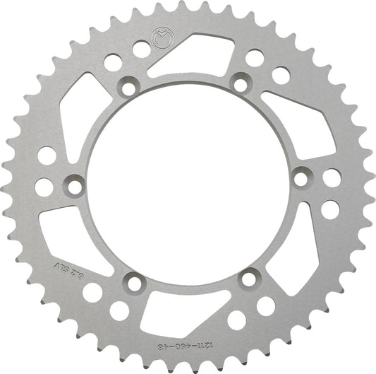 MOOSE REAR SPROCKET 48 TEETH ALUMINIUM SILVER 1211-460-48-11