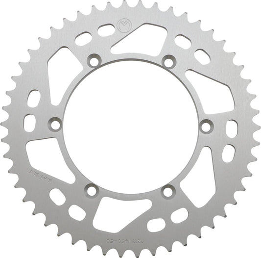 MOOSE REAR SPROCKET 50 TEETH ALUMINIUM SILVER 1211-460-50-11