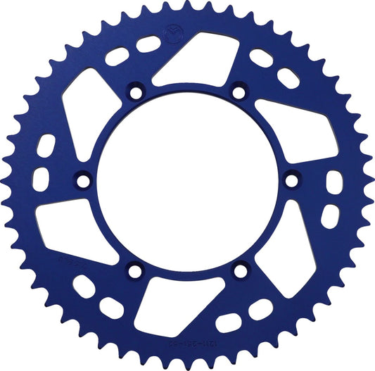 MOOSE REAR SPROCKET 52 TEETH ALUMINIUM BLUE 1211-251-52-12