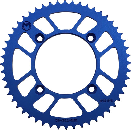 MOOSE REAR SPROCKET 52 TEETH ALUMINIUM BLUE 1211-798-52-12