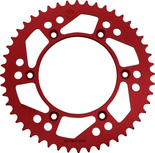 MOOSE REAR SPROCKET 48 TEETH ALUMINIUM RED 1211-210-48-13