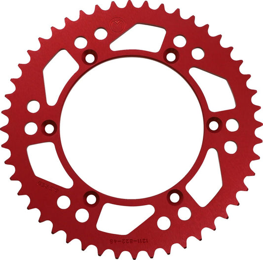 MOOSE REAR SPROCKET 48 TEETH ALUMINIUM RED 1211-822-48-13