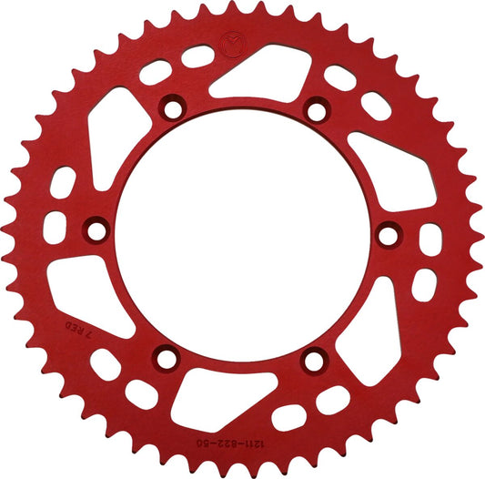 MOOSE REAR SPROCKET 50 TEETH ALUMINIUM RED 1211-822-50-13
