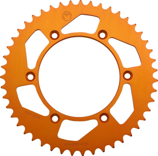 Moose Rear Sprocket 47 Teeth Aluminium Orange 1211-897-47-14