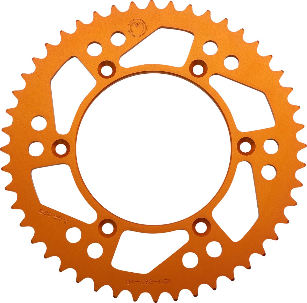 MOOSE REAR SPROCKET 48 TEETH ALUMINIUM ORANGE 1211-897-48-14