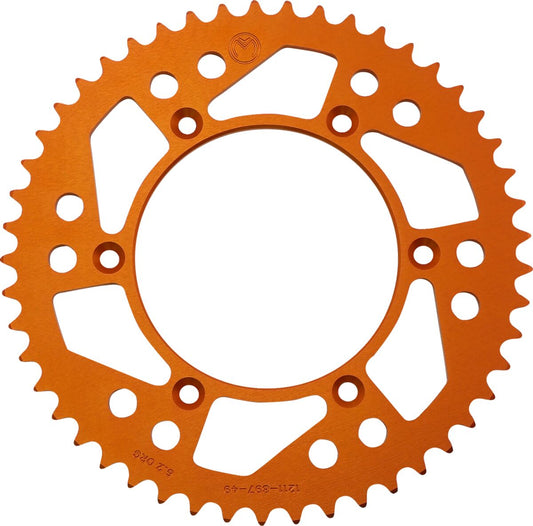 Moose Rear Sprocket 49 Teeth Aluminium Orange 1211-897-49-14