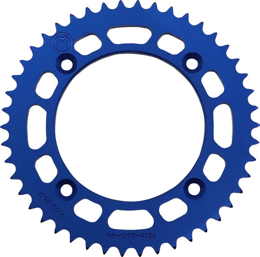 Moose Rear Sprocket / 46 Teeth / 428 Pitch / Blue / Aluminum 1211-895-46-12