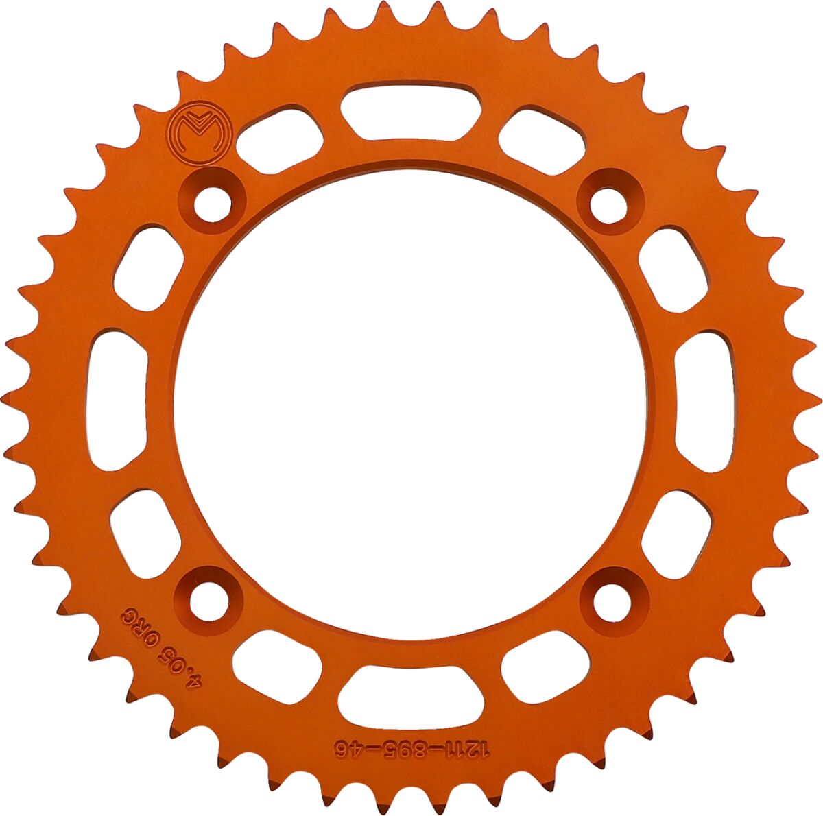 MOOSE REAR SPROCKET / 46 TEETH / 428 PITCH / ORANGE / ALUMINUM 1211-895-46-14