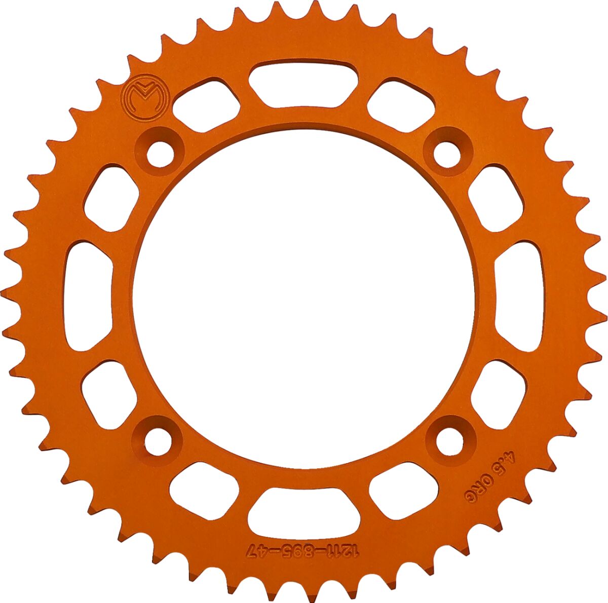 MOOSE REAR SPROCKET / 47 TEETH / 428 PITCH / ORANGE / ALUMINUM 1211-895-47-14