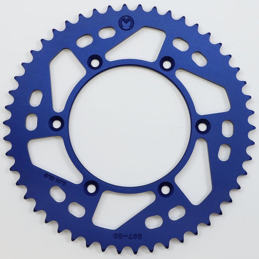 Moose Rear Sprocket / 50 Teeth / 520 Pitch / Blue / Aluminum 1211-897-50-12