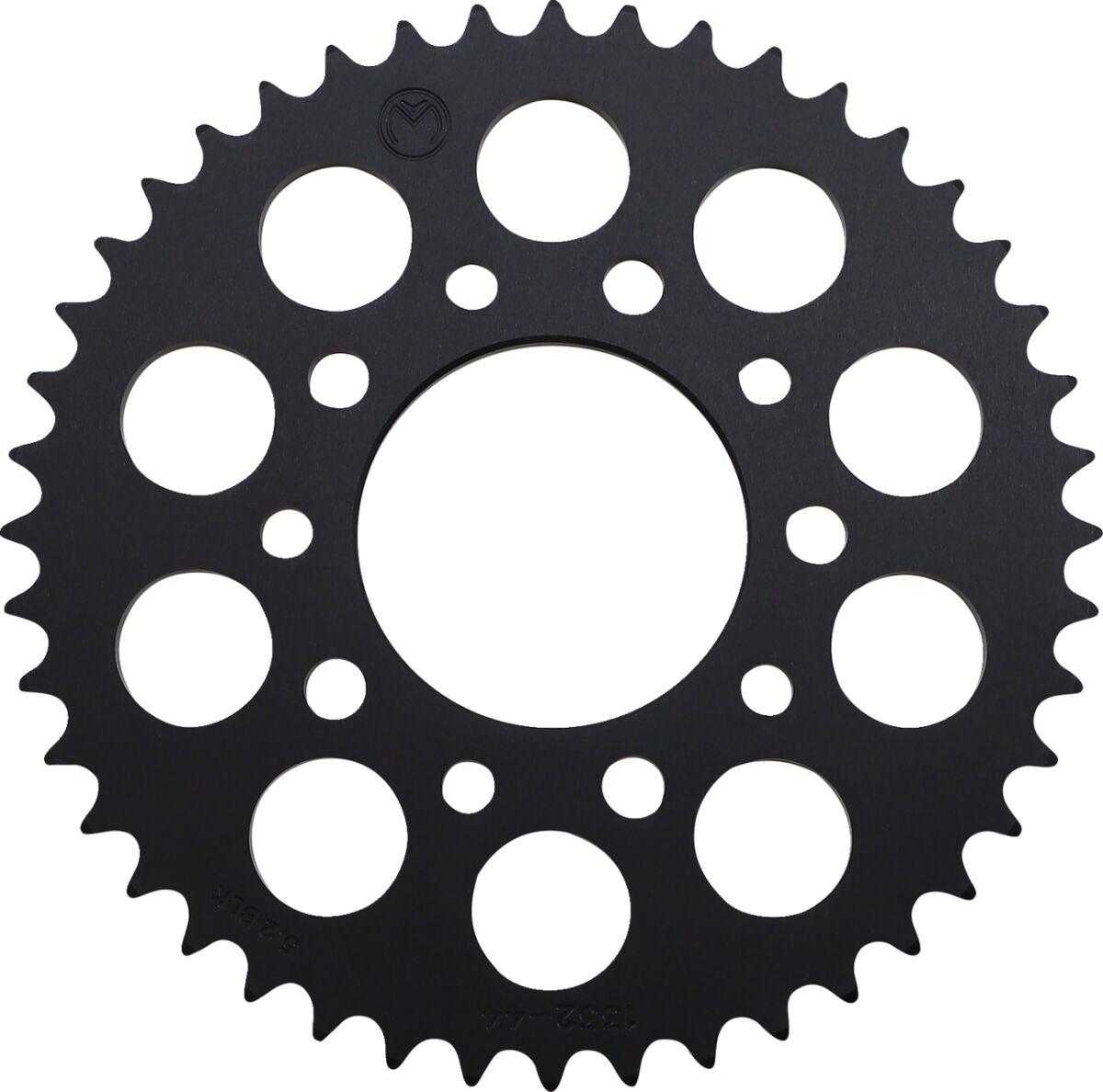 MOOSE REAR SPROCKET / 44 TEETH / 525 PITCH / BLACK / ALUMINUM 1211-1332-44-10