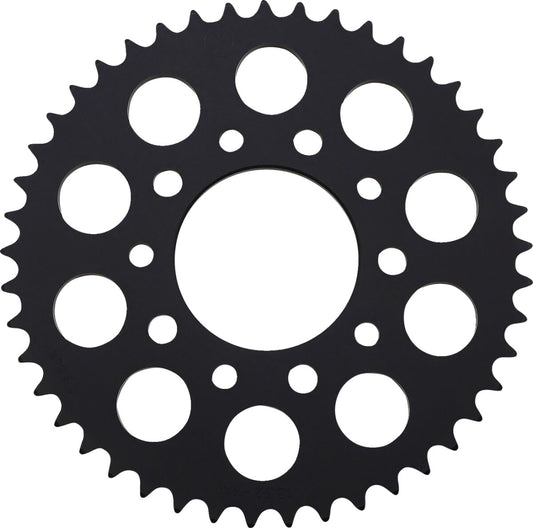 MOOSE REAR SPROCKET / 45 TEETH / 525 PITCH / BLACK / ALUMINUM 1211-1332-45-10