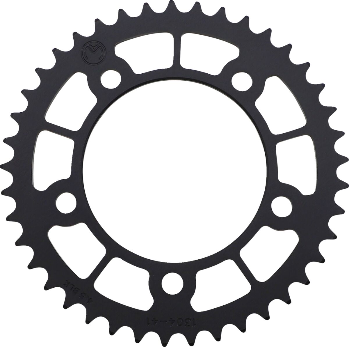 MOOSE REAR SPROCKET / 41 TEETH / 525 PITCH / BLACK / ALUMINUM 1211-1304-41-10
