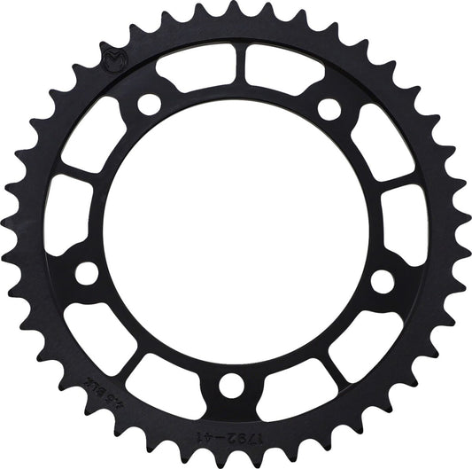 MOOSE REAR SPROCKET / 41 TEETH / 525 PITCH / BLACK / ALUMINUM 1211-1792-41-10