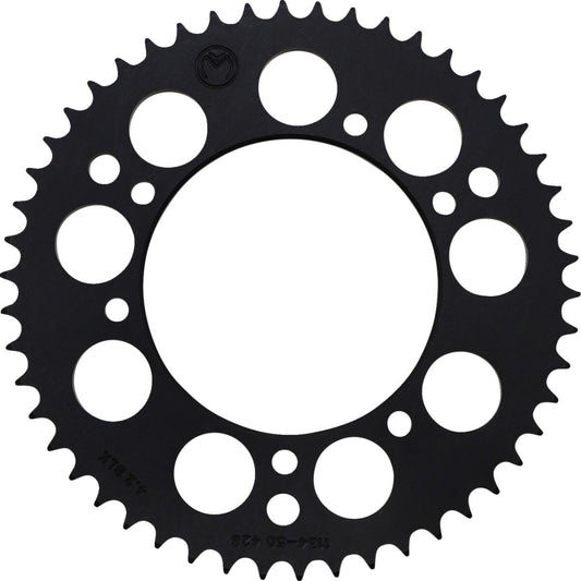 MOOSE REAR SPROCKET / 50 TEETH / 428 PITCH / BLACK / ALUMINUM 1211-1134-50-10