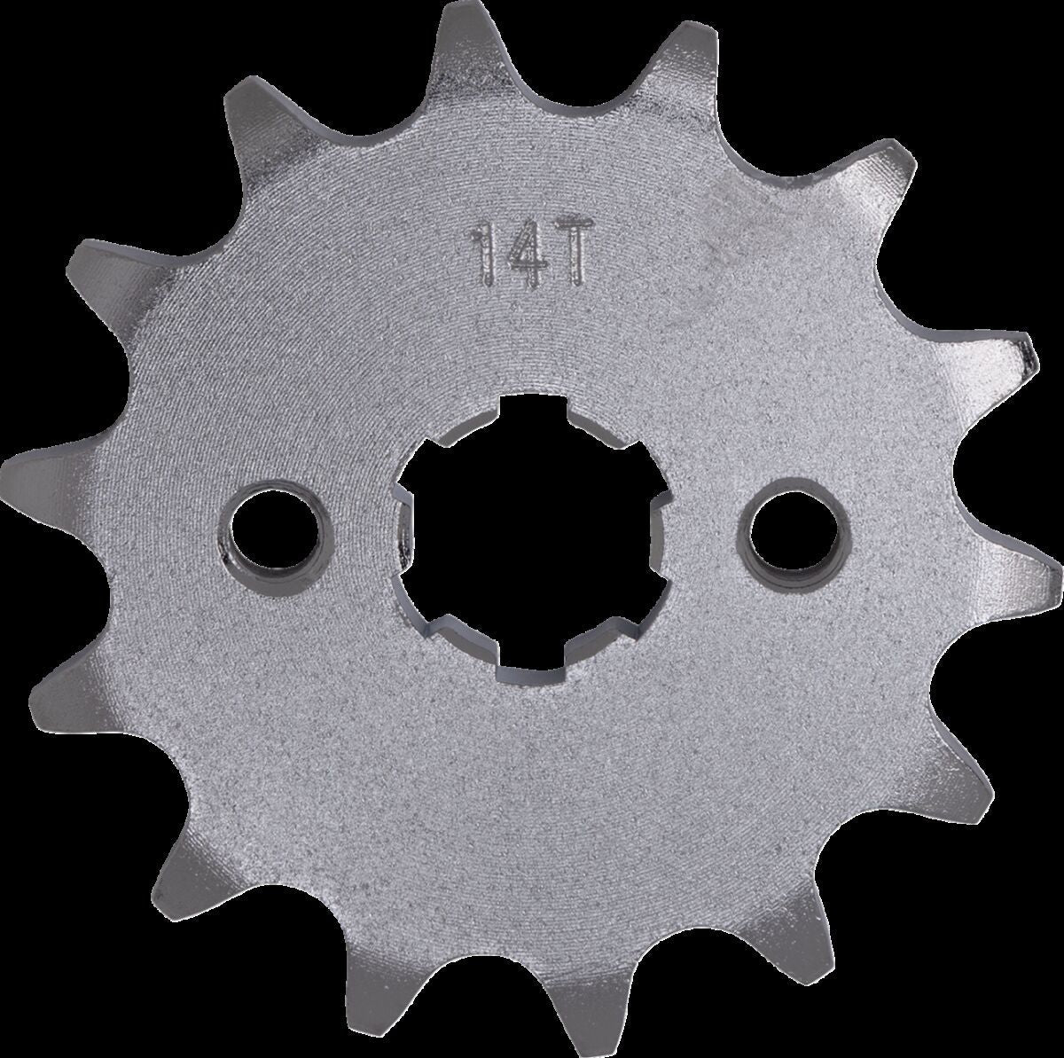 MOOSE FRONT SPROCKET - HON/KAW/SUZ - 14 T 26-2114-14CRMO