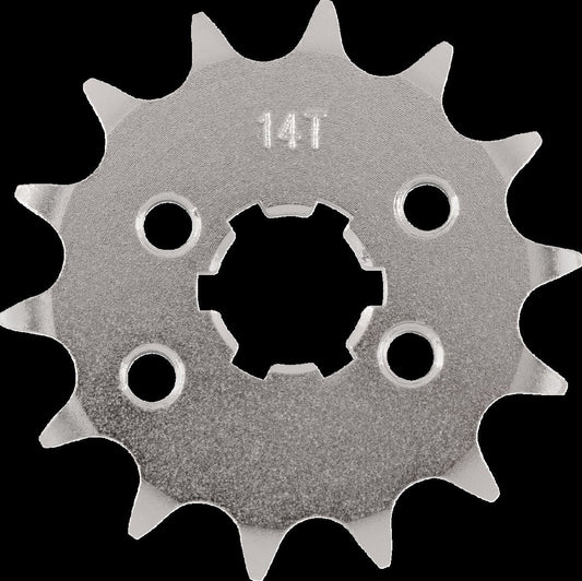 MOOSE FRONT SPROCKET - KAW/SUZ/YAM - 14 T 26-4144-14CRMO