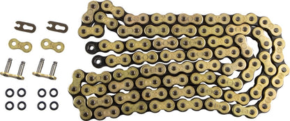 MOOSE CHAIN 520-FB / 120 LINKS / O-RING / GOLD 195FB120