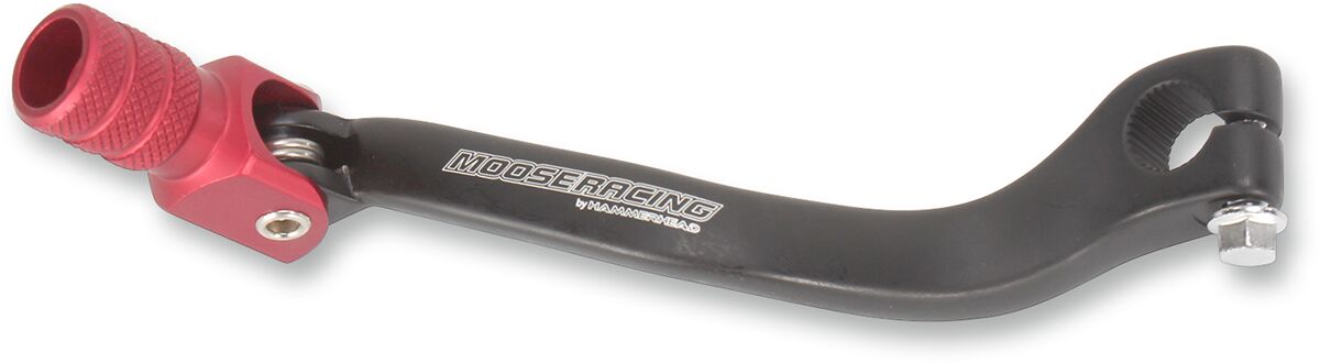 MOOSE SHIFT LEVER FOLDING FORGED ALUMINUM RED 81-0105-02-10