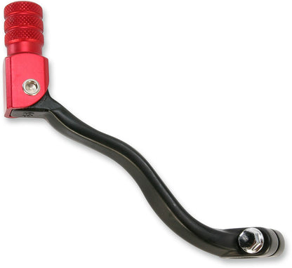 MOOSE SHIFT LEVER FOLDING FORGED ALUMINUM RED 81-0106-02-10