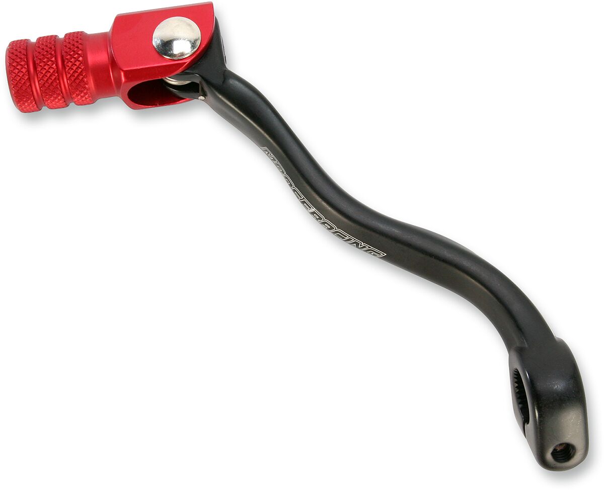 MOOSE SHIFT LEVER FOLDING FORGED ALUMINUM RED 81-0106-02-10