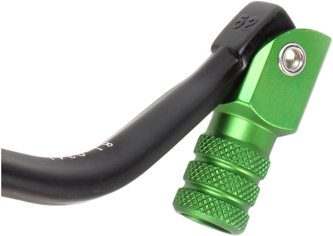 MOOSE SHIFT LEVER FOLDING FORGED ALUMINUM GREEN 81-0341-02-30