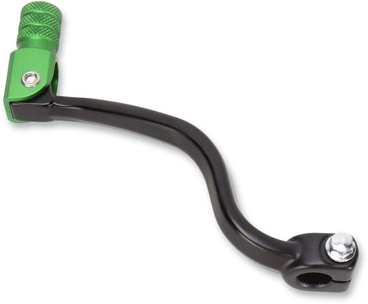 MOOSE SHIFT LEVER FOLDING FORGED ALUMINUM GREEN 81-0342-02-30