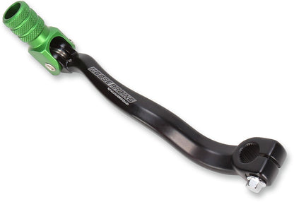 MOOSE SHIFT LEVER FOLDING FORGED ALUMINUM GREEN 81-0342-02-30