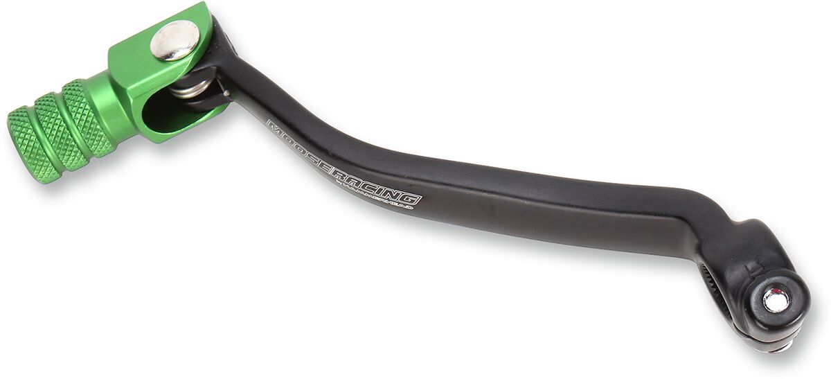 MOOSE SHIFT LEVER FOLDING FORGED ALUMINUM GREEN 81-0346-02-30