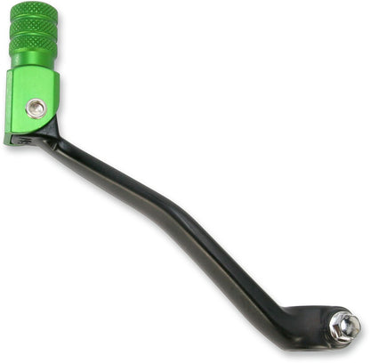 MOOSE SHIFT LEVER FOLDING FORGED ALUMINUM GREEN 81-0347-02-30