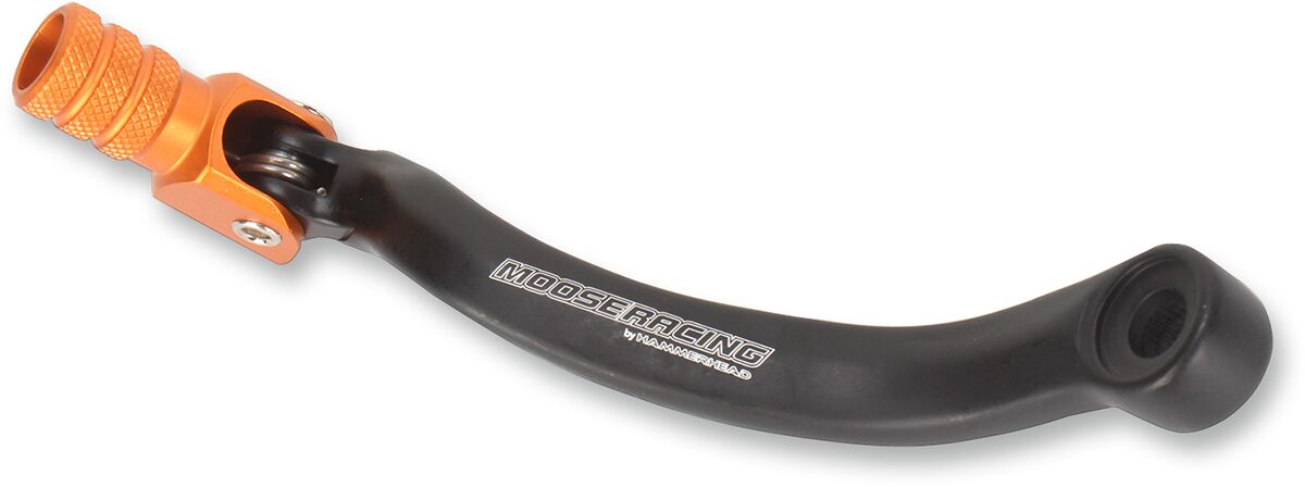 MOOSE SHIFT LEVER FOLDING FORGED ALUMINUM ORANGE 81-0563-02-40