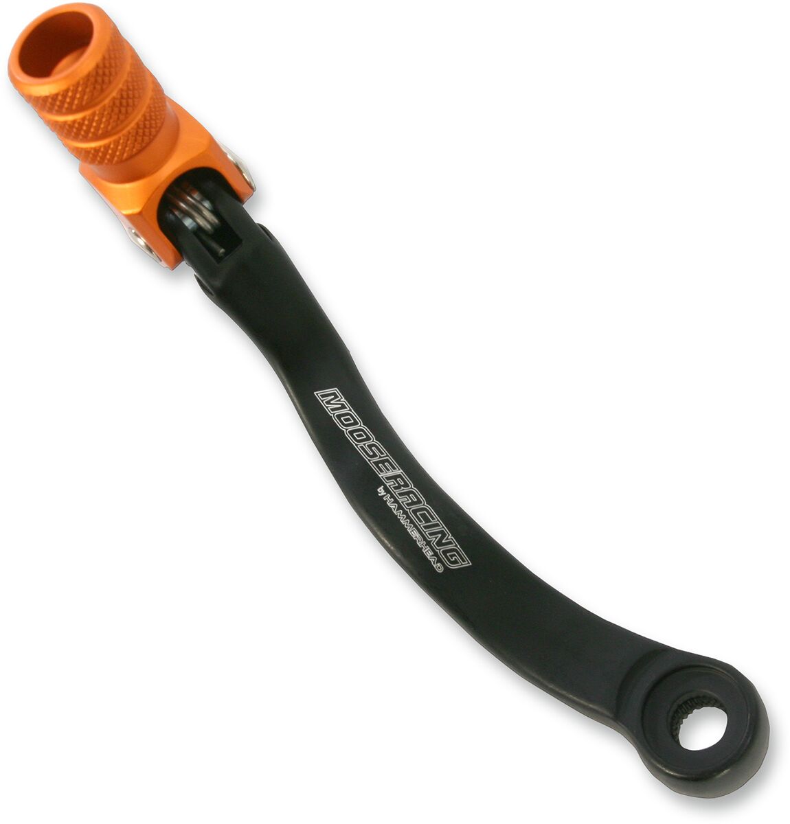 MOOSE SHIFT LEVER FOLDING FORGED ALUMINUM ORANGE 81-0565-02-40