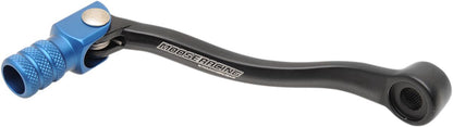 MOOSE SHIFT LEVER FOLDING FORGED ALUMINUM BLUE 81-0765-02-20
