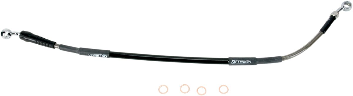 MOOSE BRAKE LINE STAINLESS STEEL REAR YAMAHA Y01-2-034/P-CL