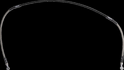 MOOSE Stainless Steel Braided Brake Line G06-1-007/P-CL