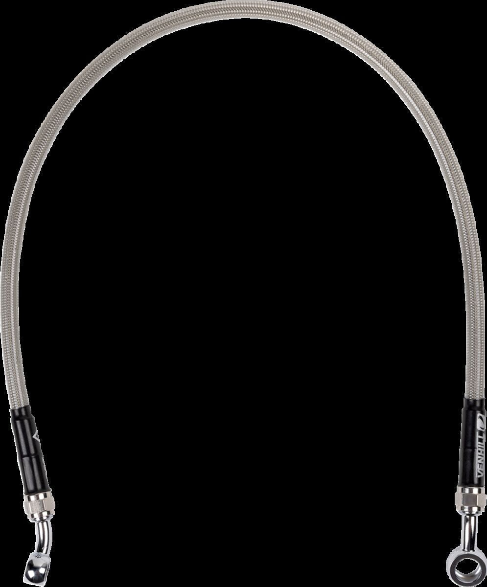 MOOSE Stainless Steel Braided Brake Line G06-2-006/P-CL
