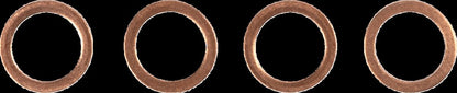 MOOSE Stainless Steel Braided Brake Line Y01-1-023/P-CL