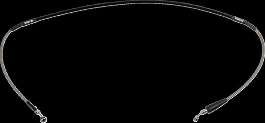 MOOSE Stainless Steel Braided Brake Line Y01-1-073/P-CL