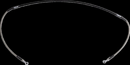 MOOSE Stainless Steel Braided Brake Line Y01-1-080/P-CL